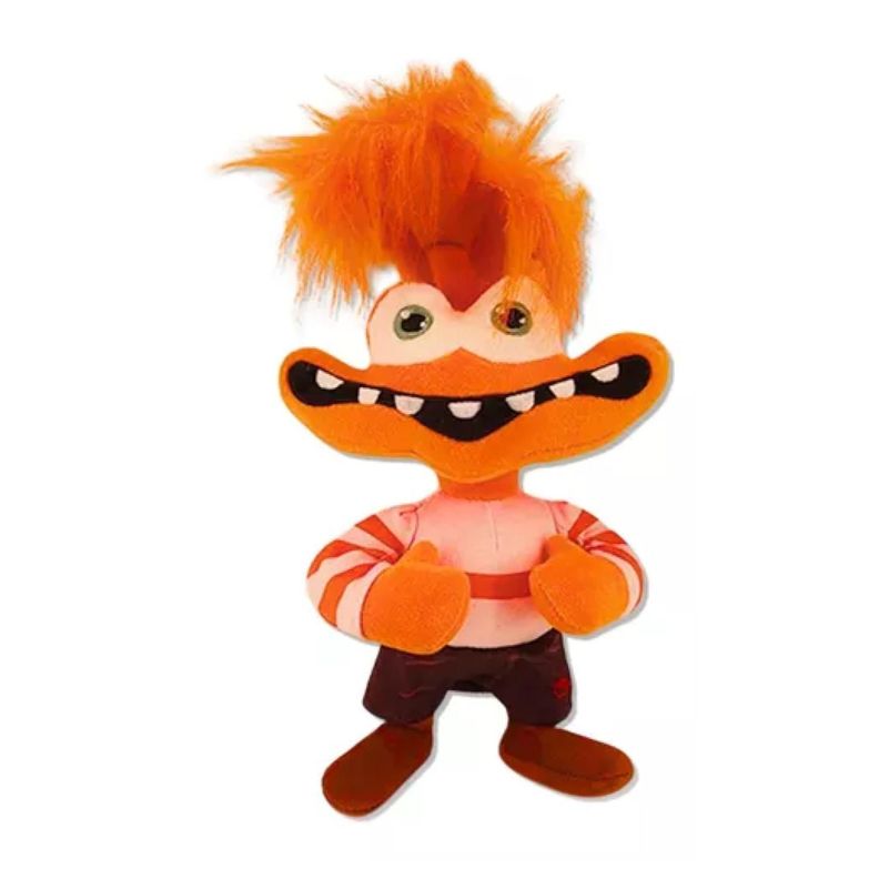 Juguete Peluche Ansiedad 30cm Naranja Felpa Infantil-0