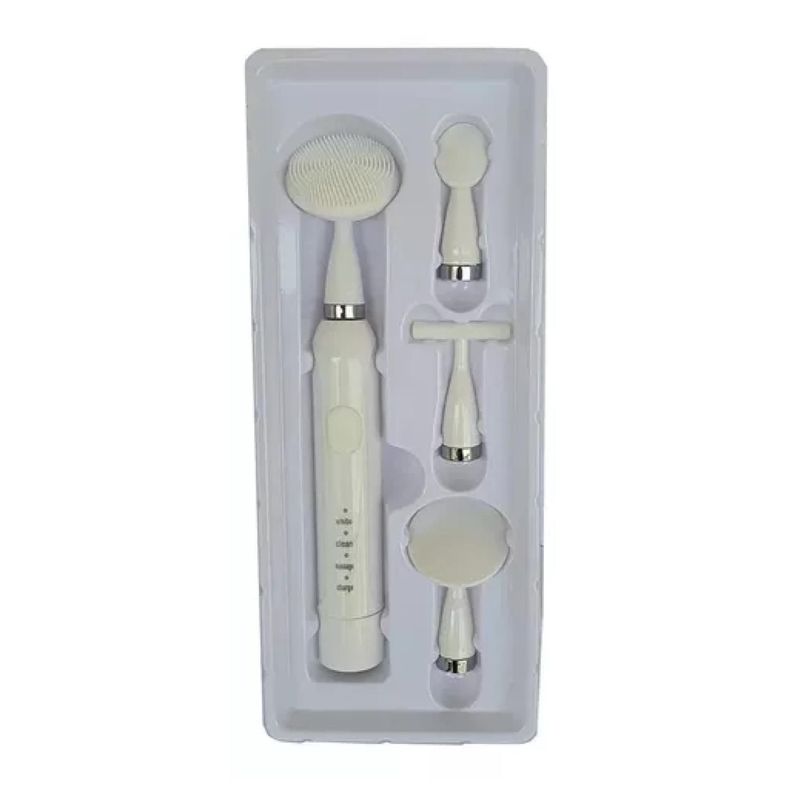 Masajeador Limpiador Facial 4 En 1 Ultrasonico Accesorios-4