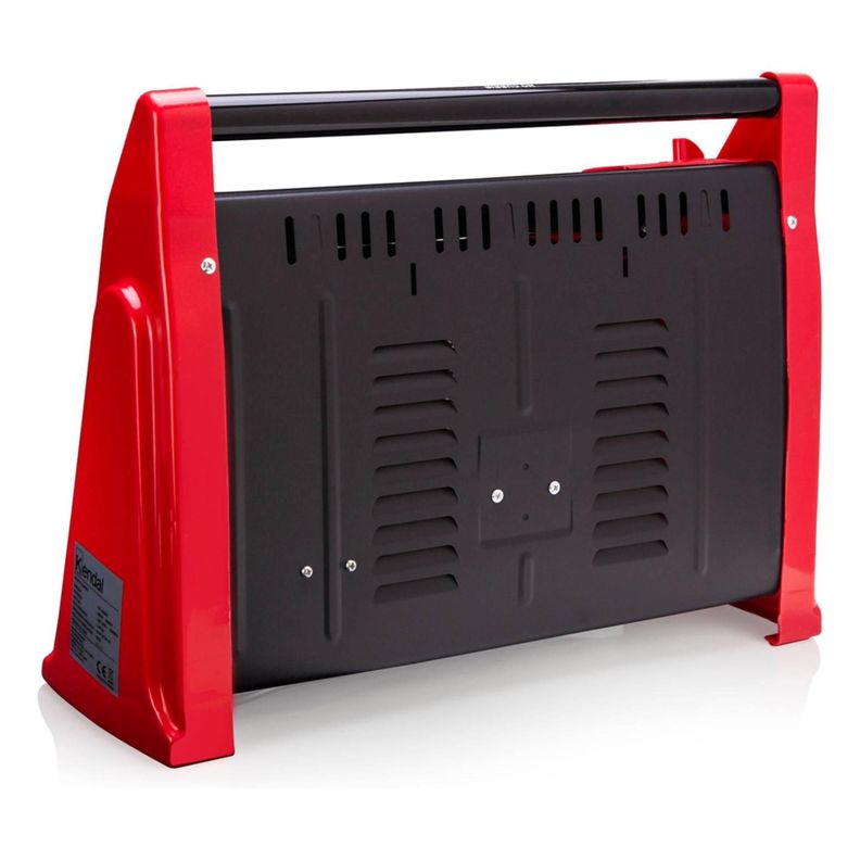 Estufa Calefactor Electrico De Cuarzo 1600W 2N Rojo KC-160AS Kendal-2