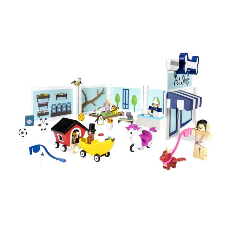 Juguete Tienda De Mascotas Veterinaria 40 Piezas Roblox-4