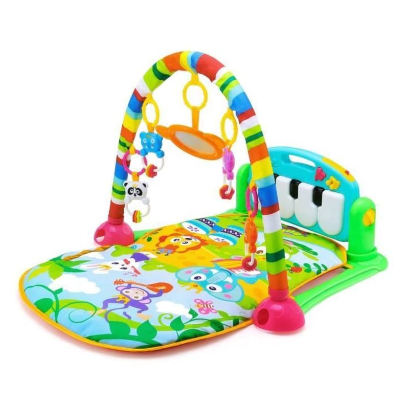 Juguete Gimnasio Musical Con Accesorios Infantil Verde-2