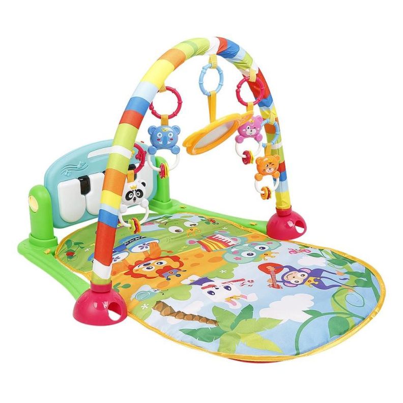 Juguete Gimnasio Musical Con Accesorios Infantil Verde-0