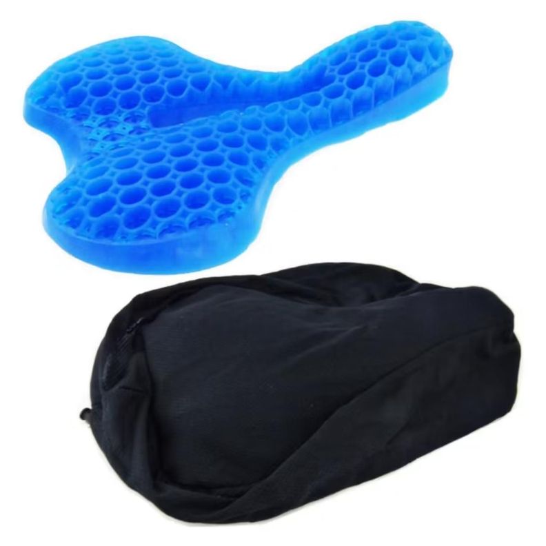 Funda De Cojin Sillin Ergonomico Acolchado Gel Para Bicicleta-1