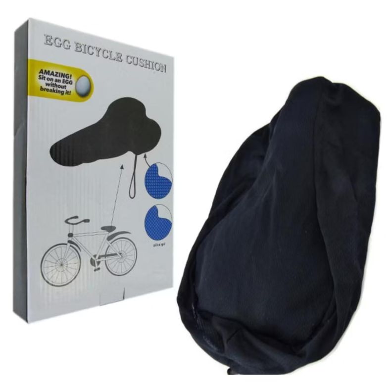 Funda De Cojin Sillin Ergonomico Acolchado Gel Para Bicicleta-4