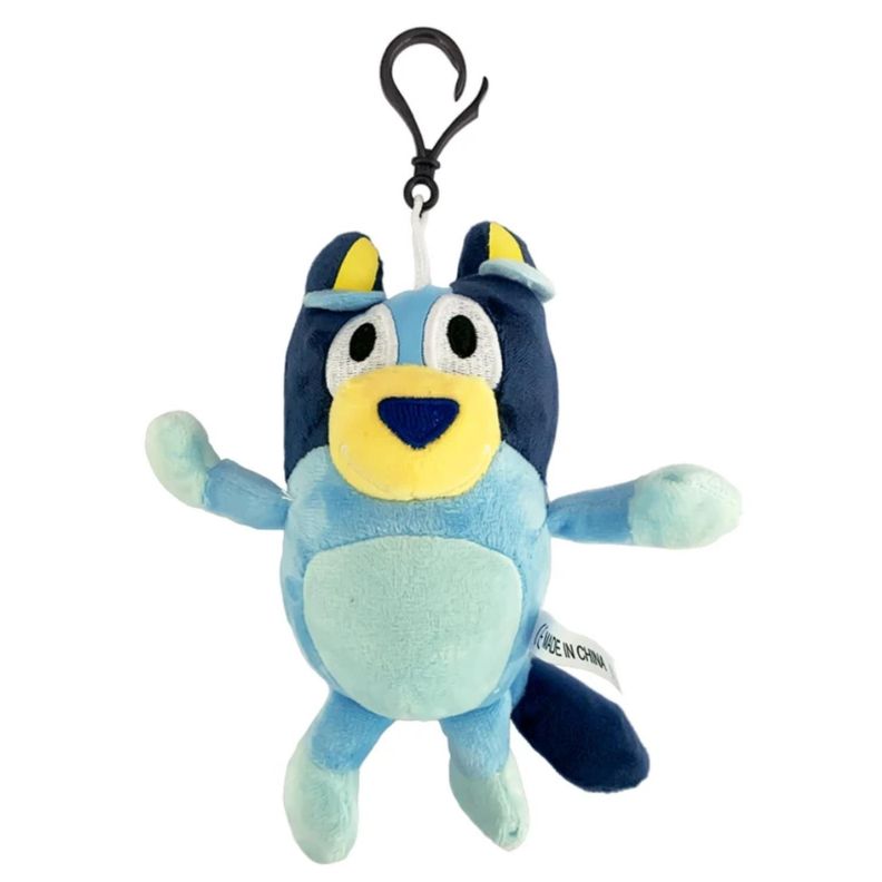 Juguete Pack 6 Peluches Llaveros Familia Bingo 13cm Infantil-0