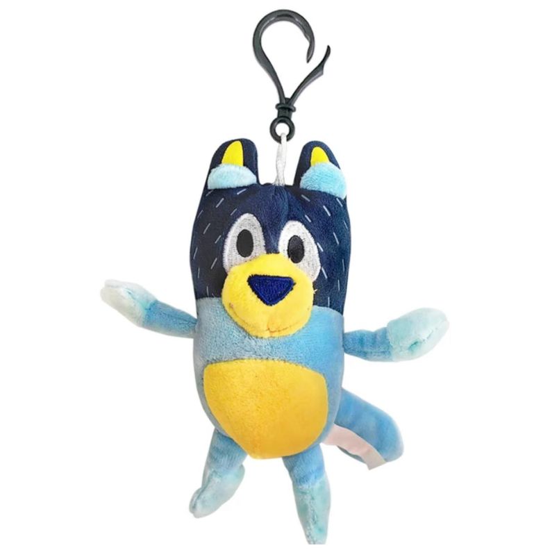 Juguete Pack 6 Peluches Llaveros Familia Bingo 13cm Infantil-2