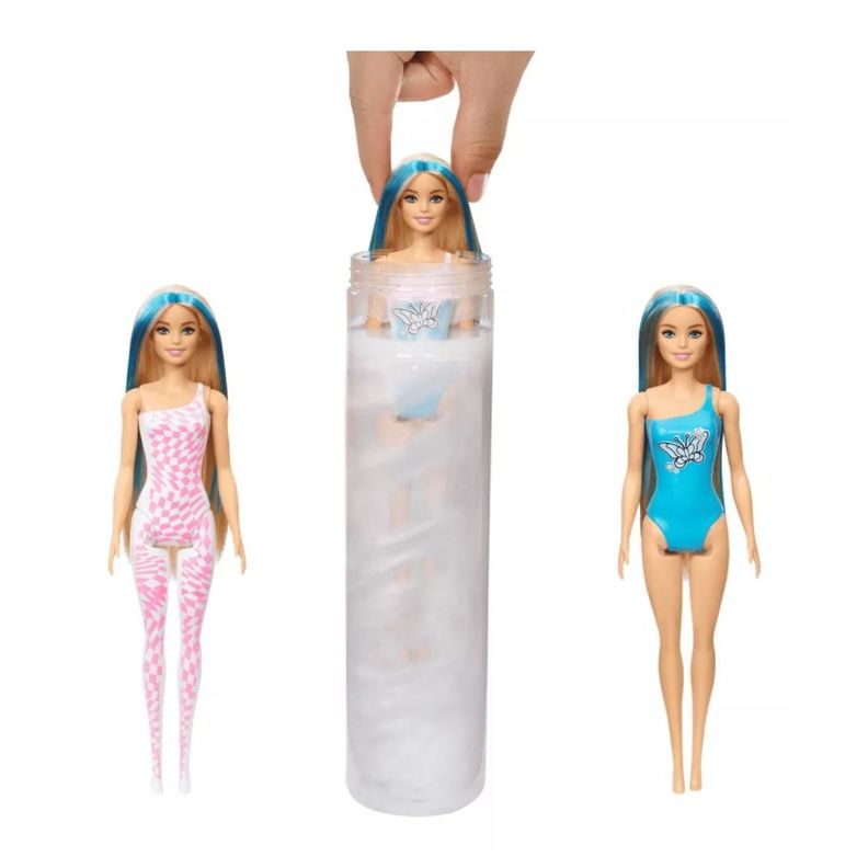 Juguete Figura Barbie Color Reveal Accesorios Arcoiris-4