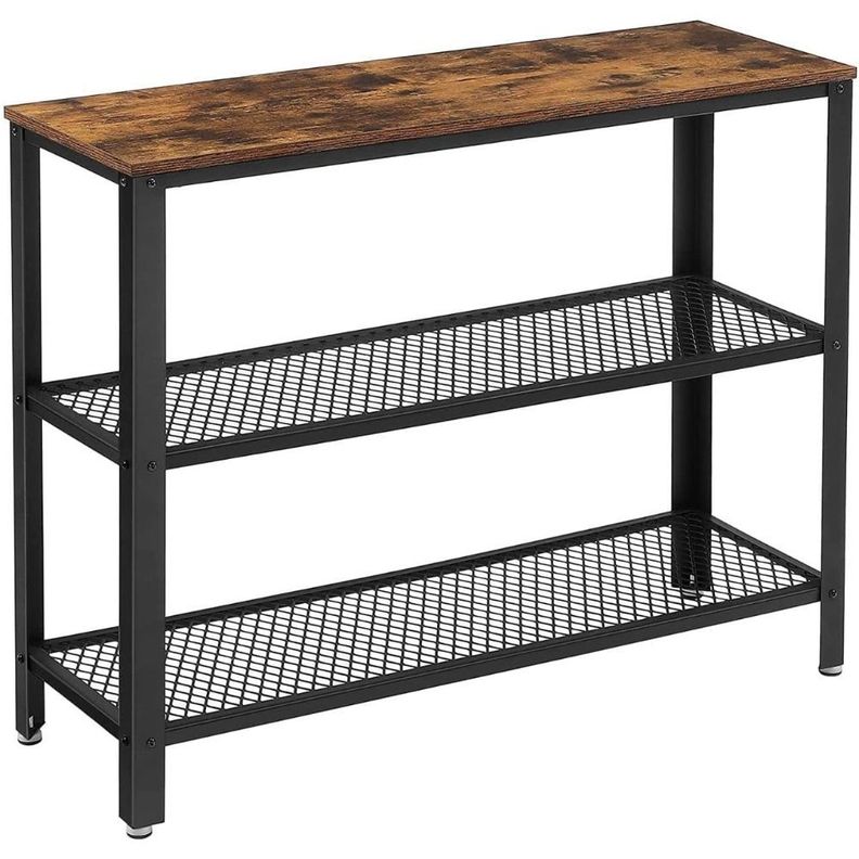 Mueble Recibidor Estilo Industrial Arrimo Farum 80x101x35cm-0