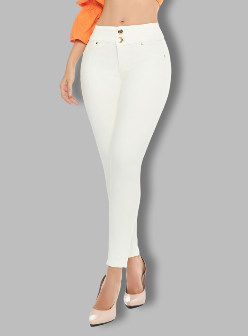 Jeans Pitillo Mujer Push Up - 19815-0