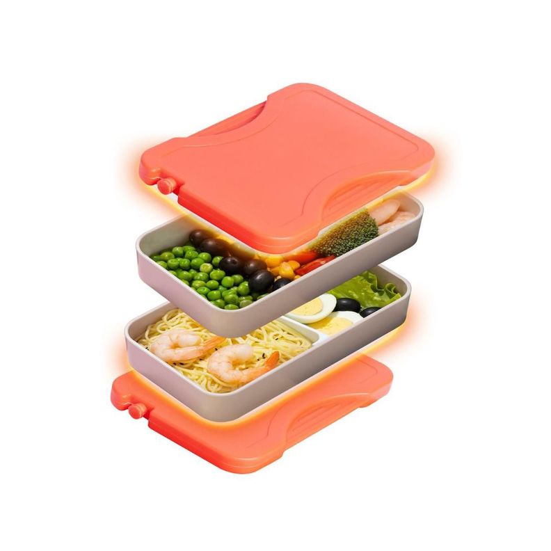Pack 2x280 Gramos Hot Pro Outdoor Calentador De Alimentos Rojo