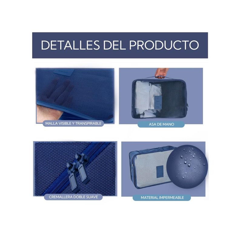 6 Organizadores Para Maletas-3