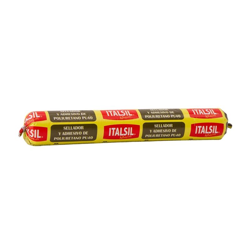 Sellador y Adhesivo Poliuretano PU 40 600 ML Pintable Gris-0