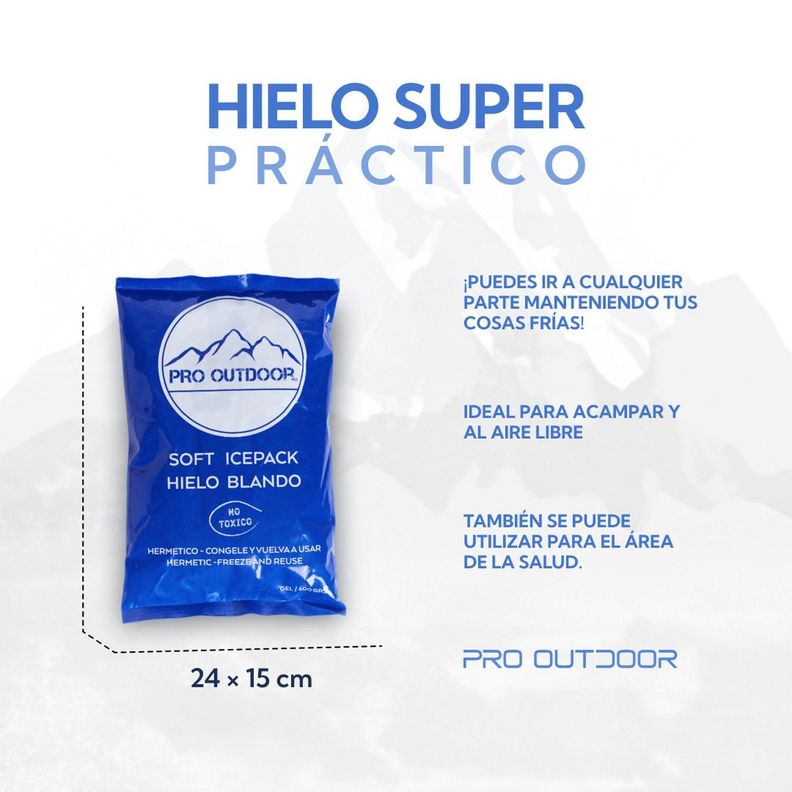 Icepack Blando 600 Gramos Pro Outdoor-4