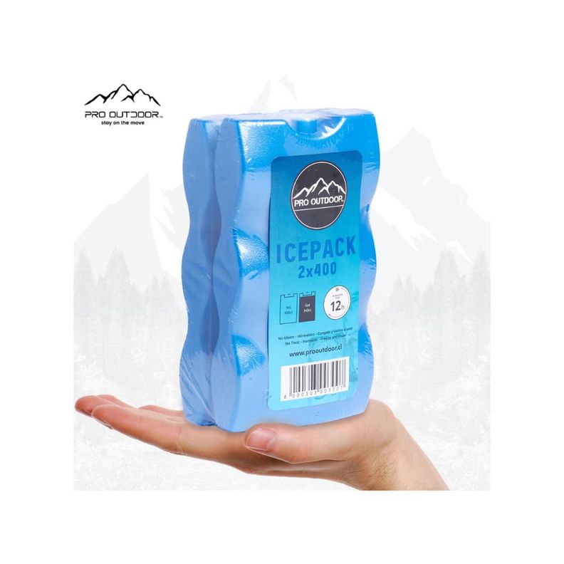 Icepack Duro 2x400 Gramos Pro Outdoor-1