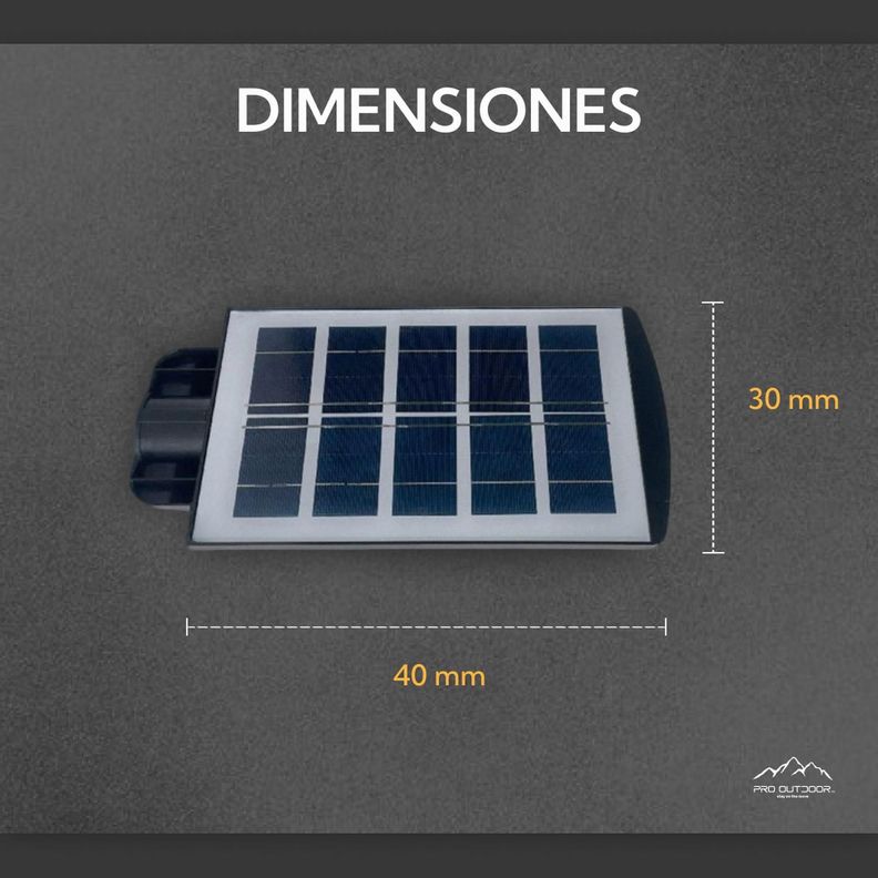Luminaria Led 50 W Solar Contra Agua-1