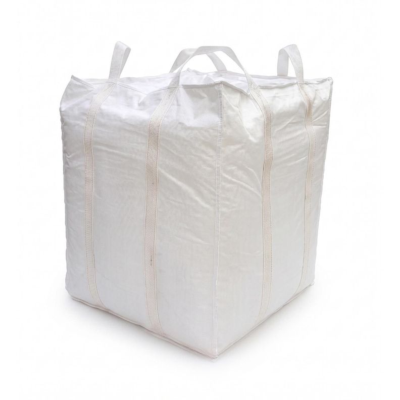 Pack 15 Sacos Maxi Nuevos 90x90x110cm - 1000kg Capacidad Blanco