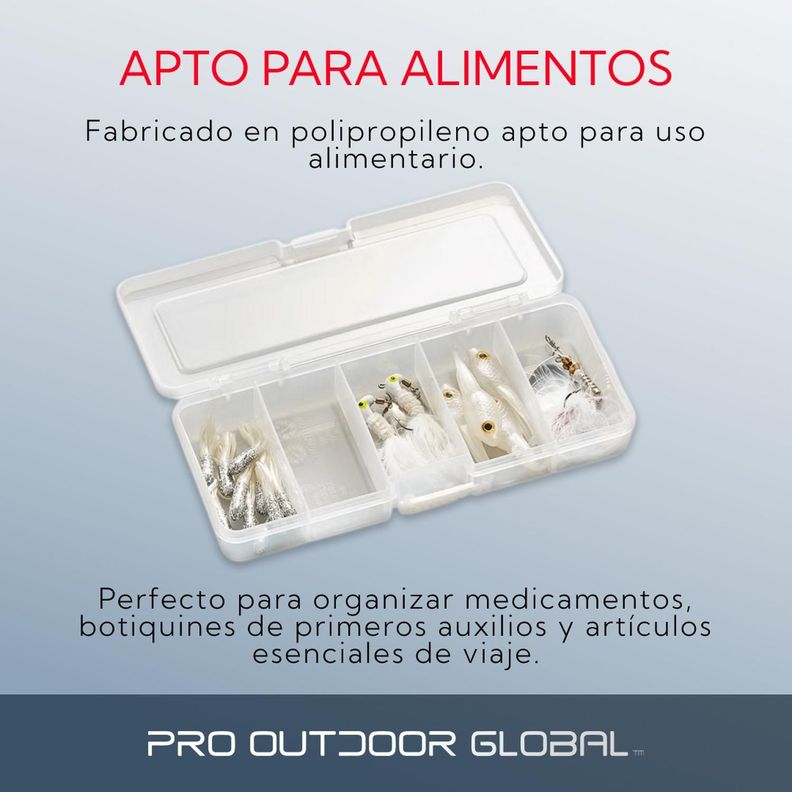 Caja Plastica 5 Divisiones-5
