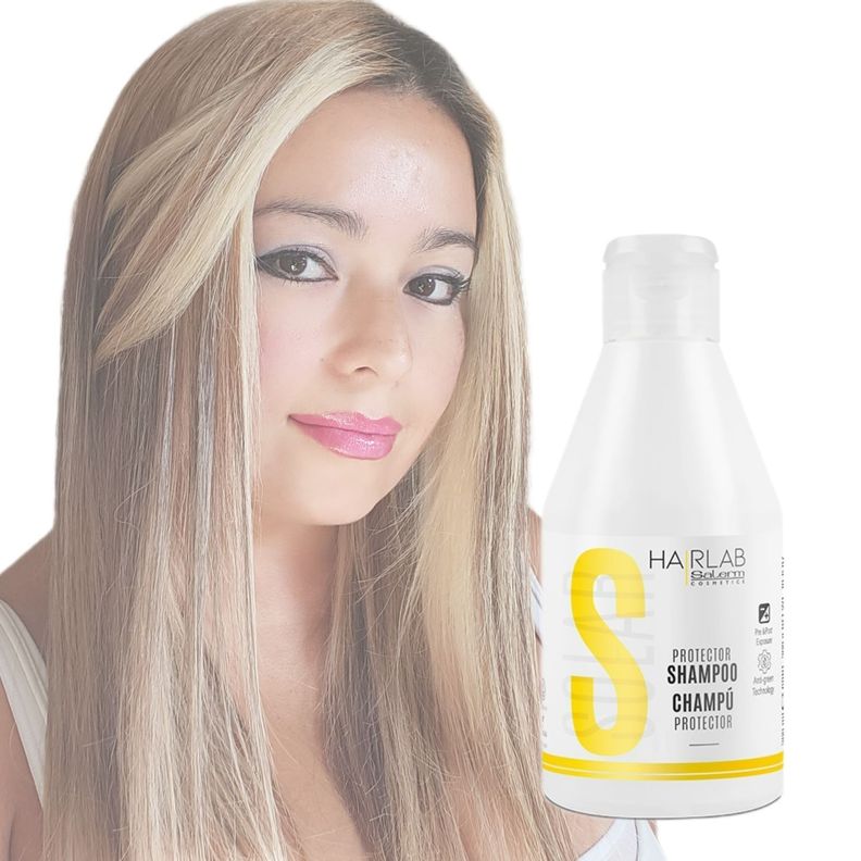 Salerm Hairlab Shampoo Solar Protector Calor/ Cloro 300ml-1
