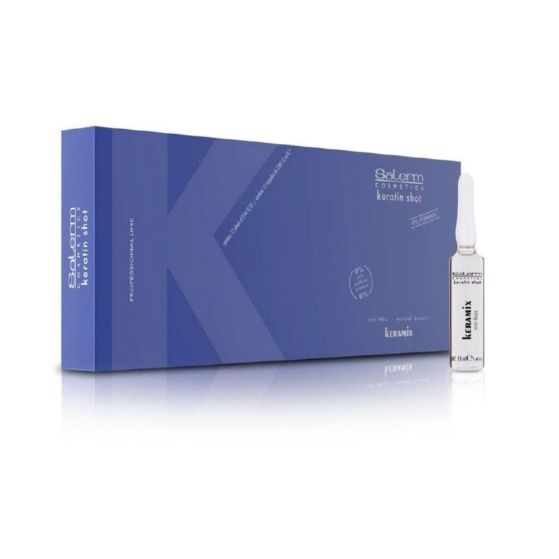 Salerm Keratin Shot Kit De 12 Ampollas Keramix-0