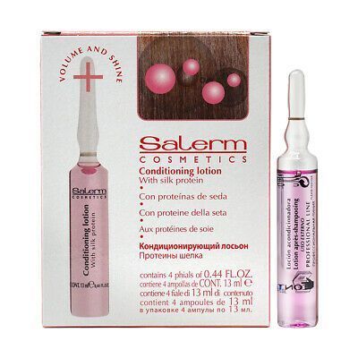 Salerm Ampollas Proteina De Seda Volumen Y Brillo (4 X 13ml)-0