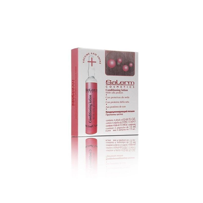 Salerm Ampollas Proteina De Seda Volumen Y Brillo (4 X 13ml)-1