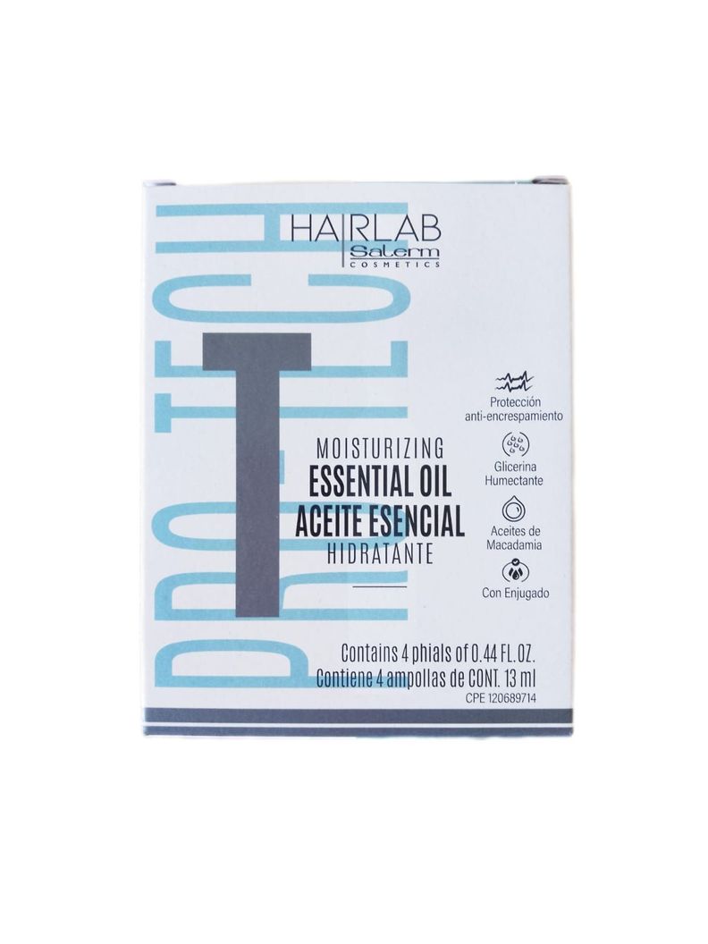 Salerm Ampollas Aceite Esencial Hidratante C/enjuague 4x13ml-0