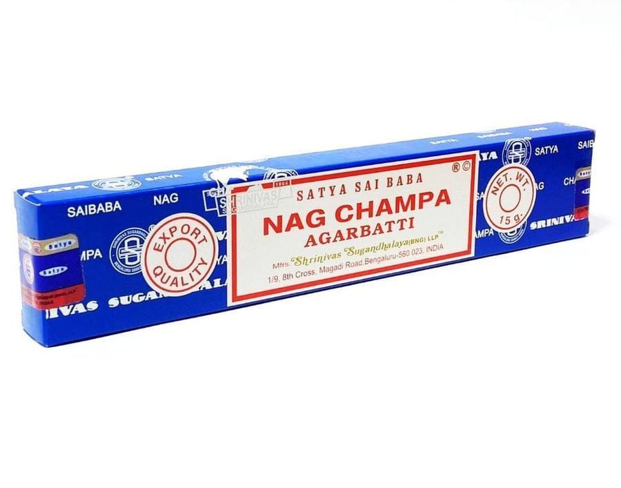 Incienso Natural Nag Champa Azul Clasico Pack 12 Unidades-1