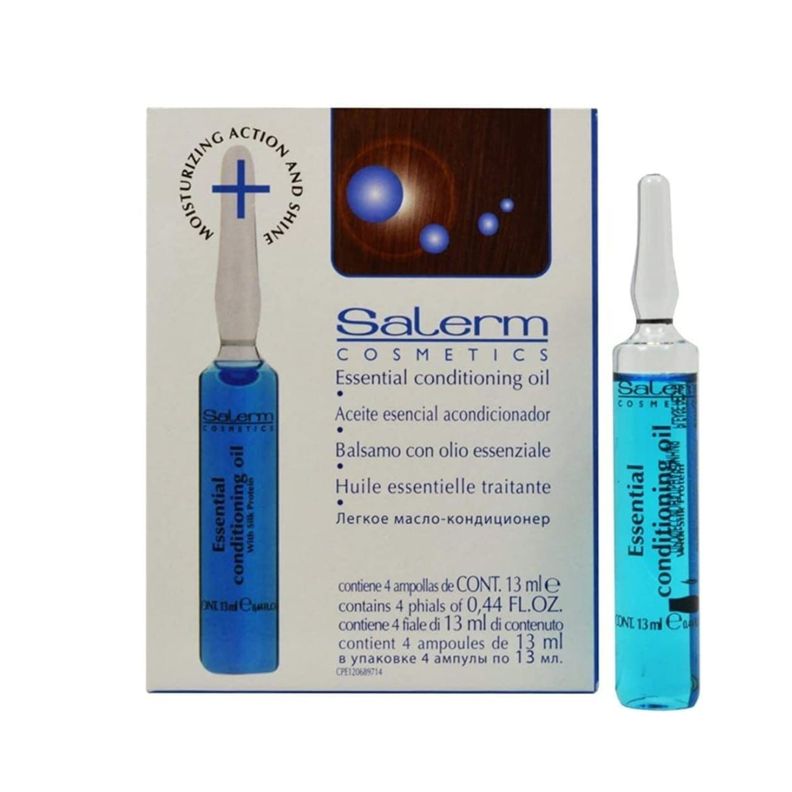 Salerm Ampollas Capilares Aceite Esencial (4 Ampollas 13ml)-0