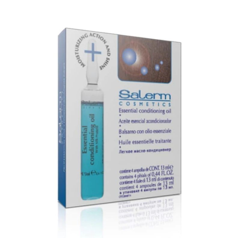 Salerm Ampollas Capilares Aceite Esencial (4 Ampollas 13ml)-1