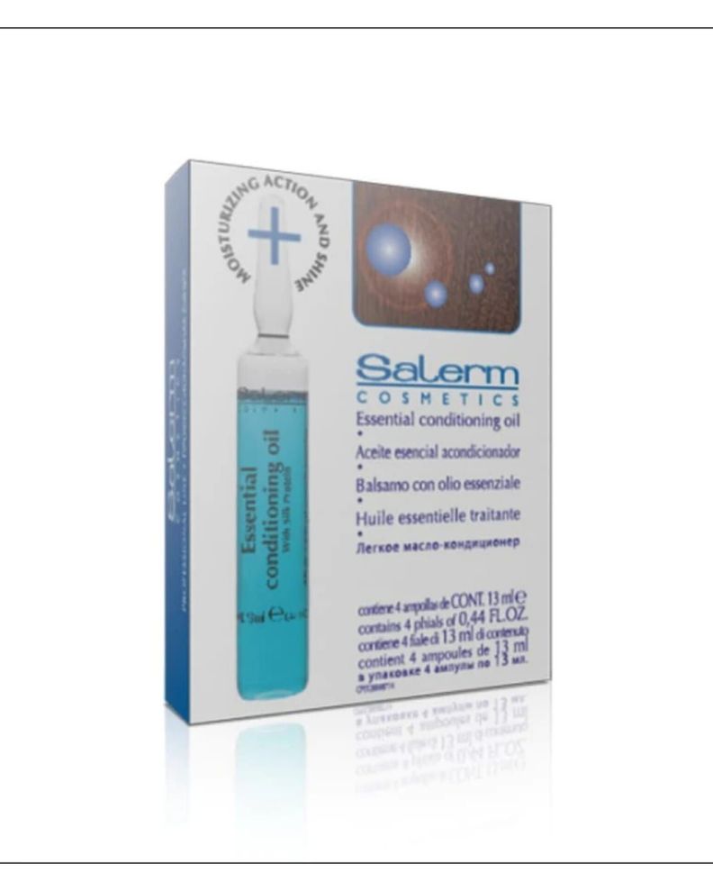 Salerm Ampollas Capilares Aceite Esencial (4 Ampollas 13ml)-2