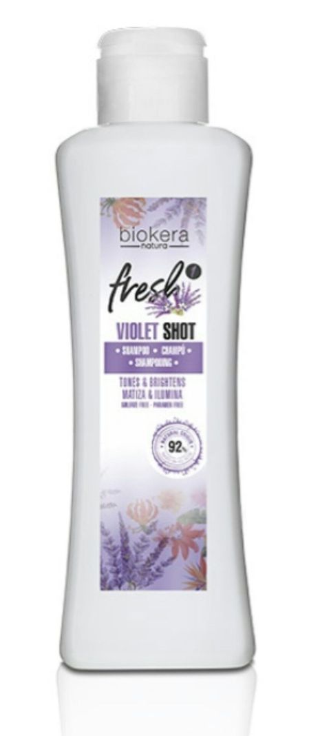 Salerm shampoo violet shot matizador poder 8/10 - 300ml-0