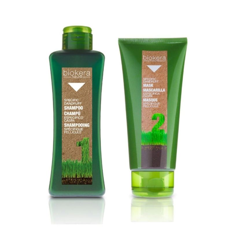 Kit Biokera Shampoo Y Mascarilla Especifico Caspa-0