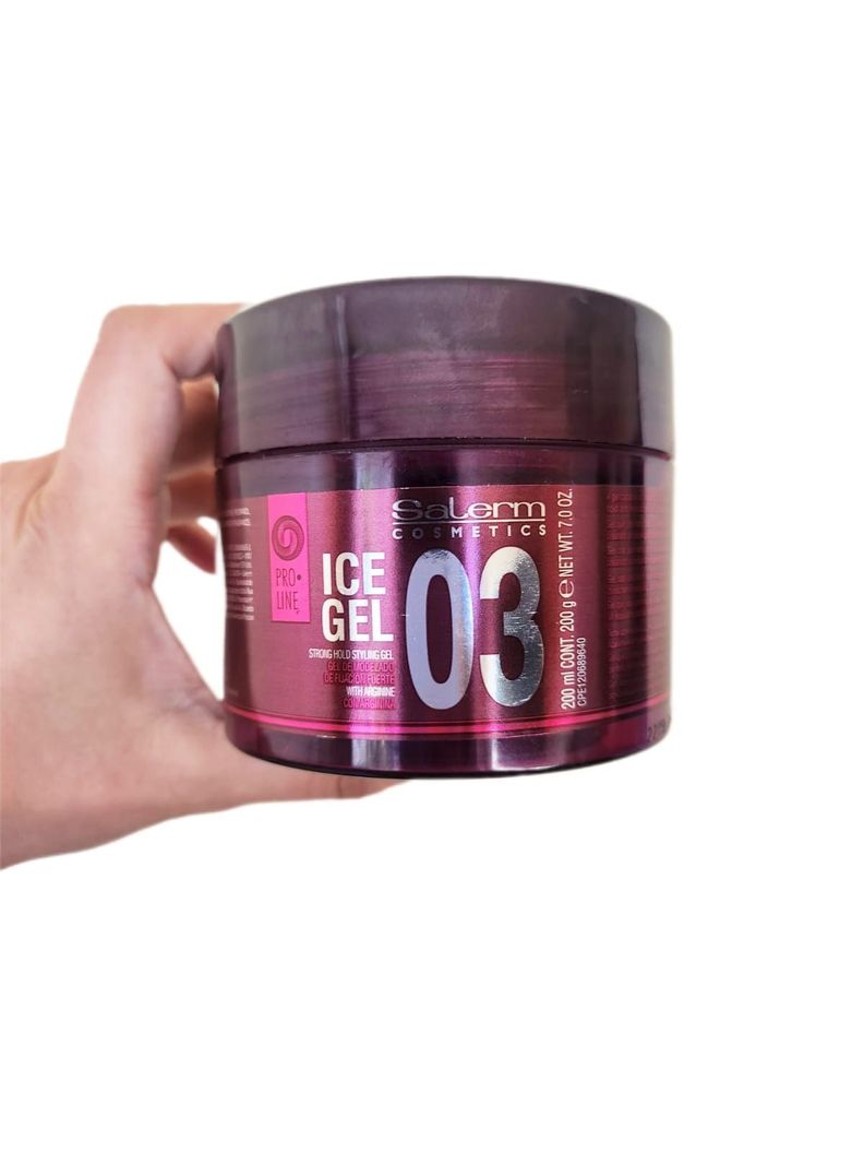 Salerm Pro Line Ice Gel 03 De Fijacion Fuerte 200ml-0