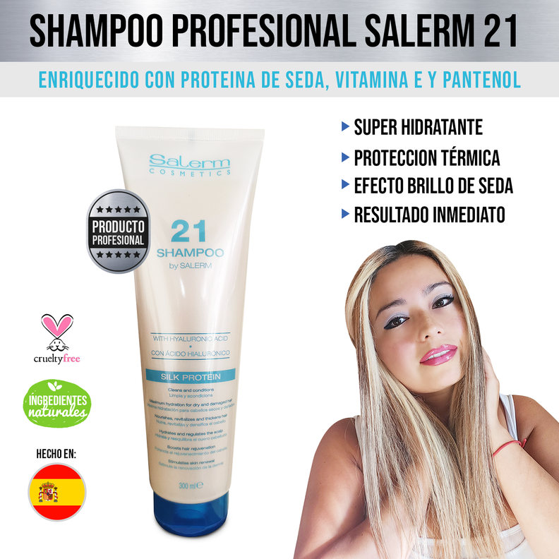 kit shampoo y acondicionador salerm 21 silk protein-2