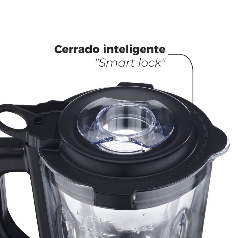 Licuadora Smart System Kitchen-it 1200W - 10 Velocidades-3