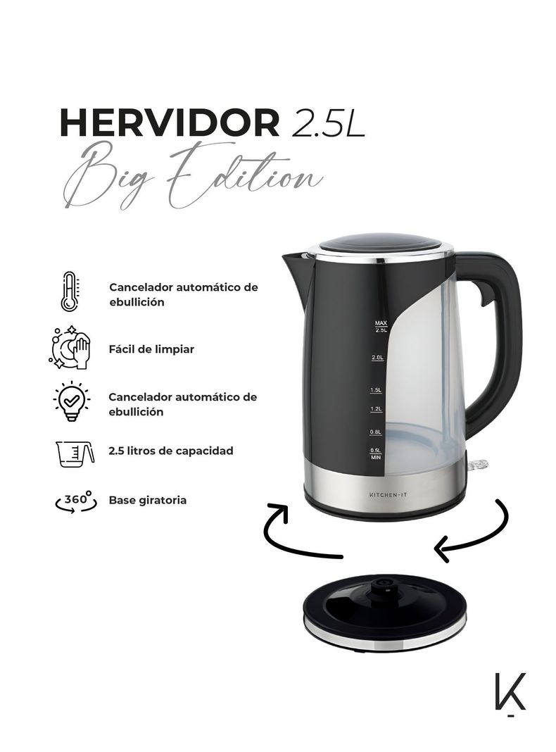 Hervidor Big Edition 2.5L Kitchen-It-2