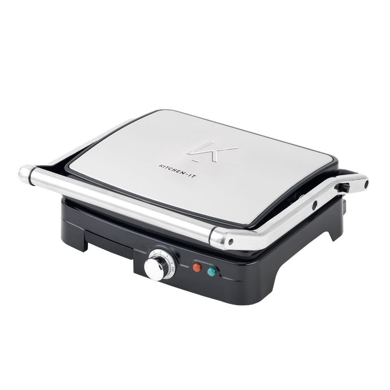 Plancha Panini Pro Max XL Kitchen-it  Superficie Plana-0