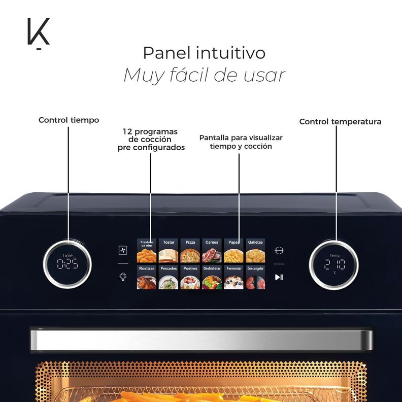 Horno Freidora de Aire Smart Edition 25 litros-4