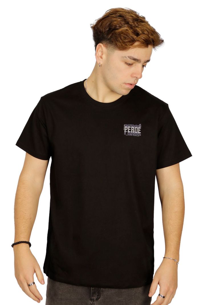 Polera Luka II Negra Peroé-0