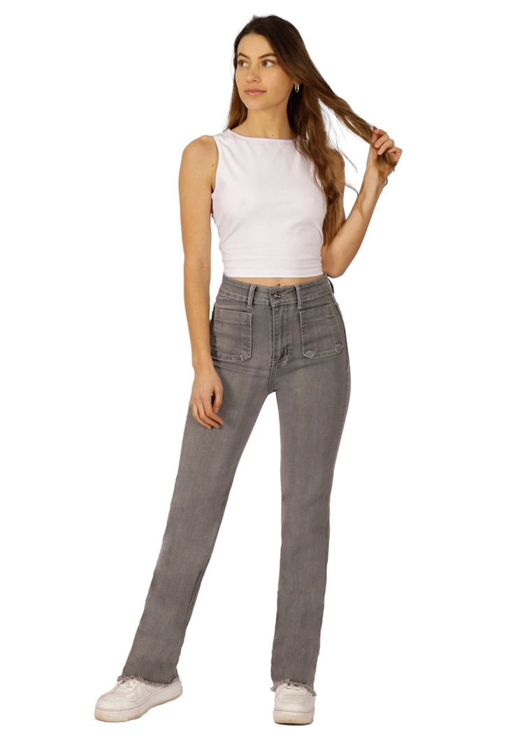Jeans Valeria IV Gris Divino Jeans-0