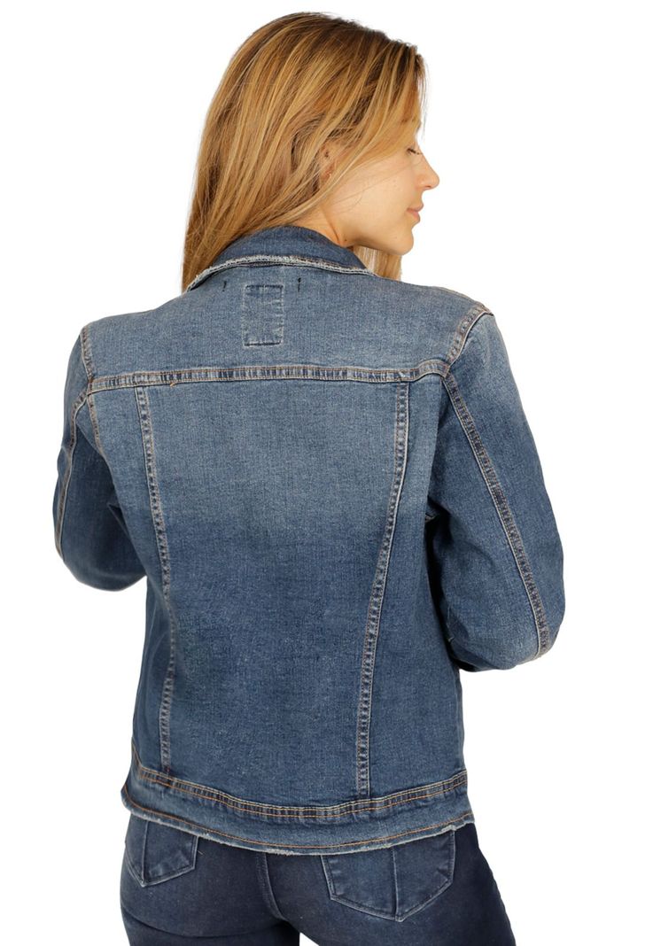 Chaqueta Marisol I Azul Divino Jeans-1