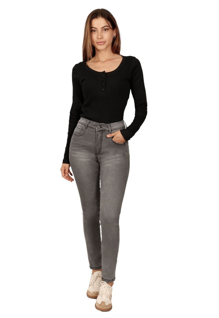 Jeans Hilary III Gris Divino Jeans