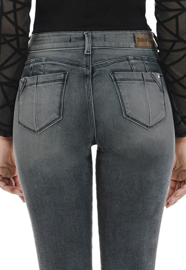 Jeans Divino Grace III Gris-3