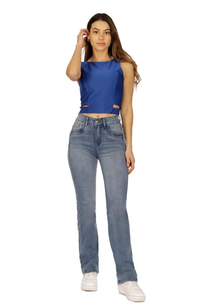 Jeans Carla II Celeste Divino Jeans-0