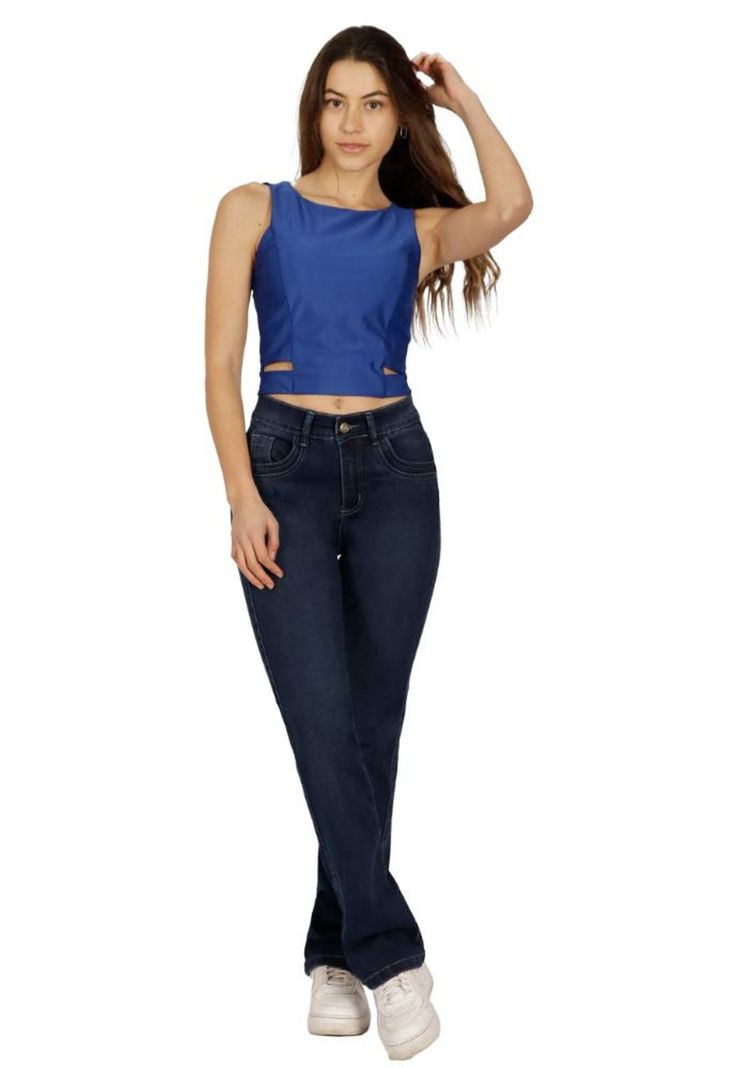 Jeans Carla I Azul Divino Jeans-0