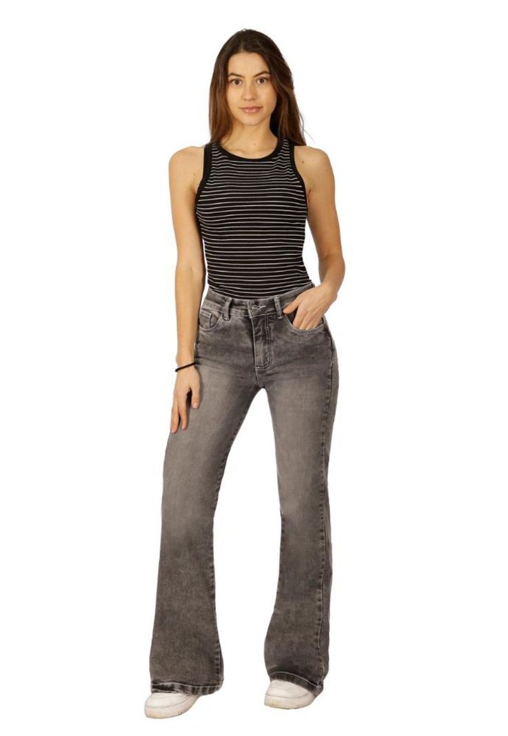 Jeans Brenda II Gris Divino Jeans-0