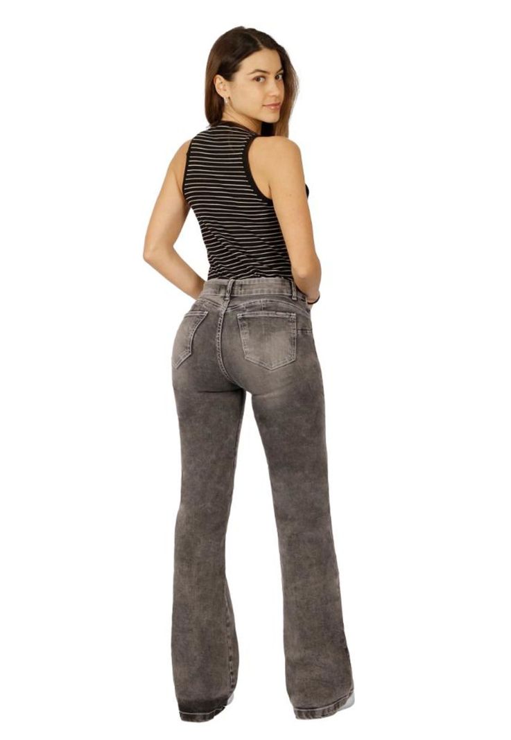 Jeans Brenda II Gris Divino Jeans-1
