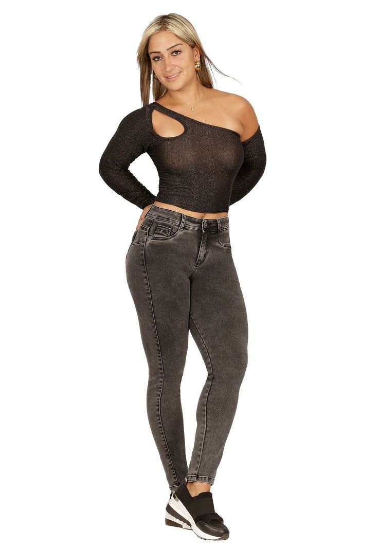 Jeans Sena IV Gris Divino Jeans-0