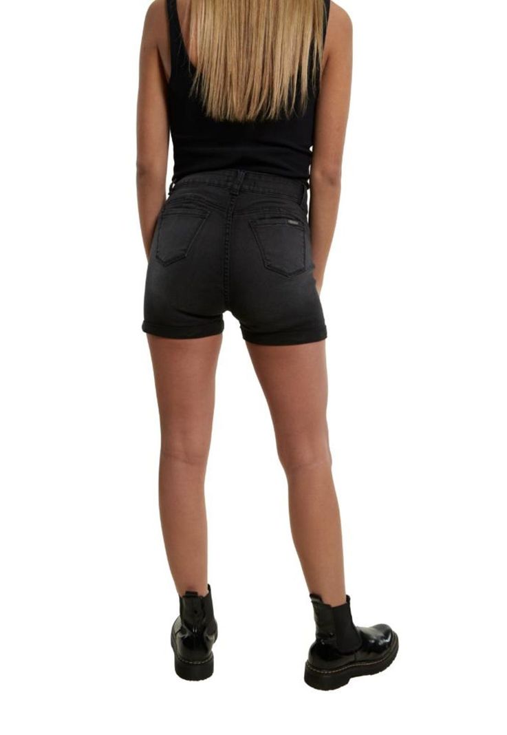 Short Mosa Negro Divino Jeans-2
