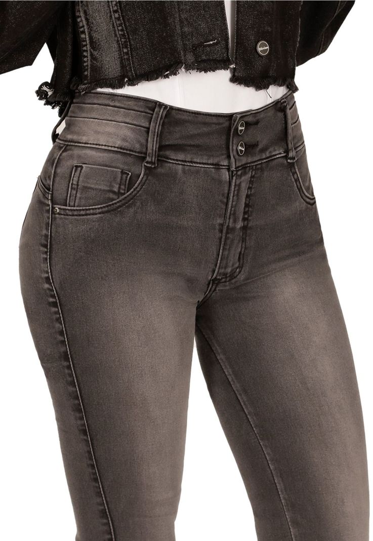 Jeans Wendy IV Gris Divino Jeans-2